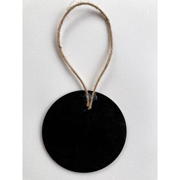 Hand-Crafted Hand-Painted Rustic Wooden Evil Eye Ornament Boho Home Decor Blue - Picture 4 of 4